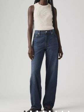 NWT Levi's® PremiumBaggy Dad Linen+ Denim Lightweight Women's Jeans